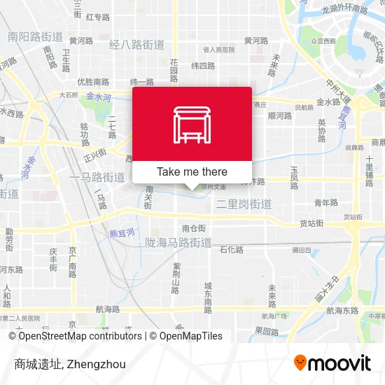 商城遗址 map