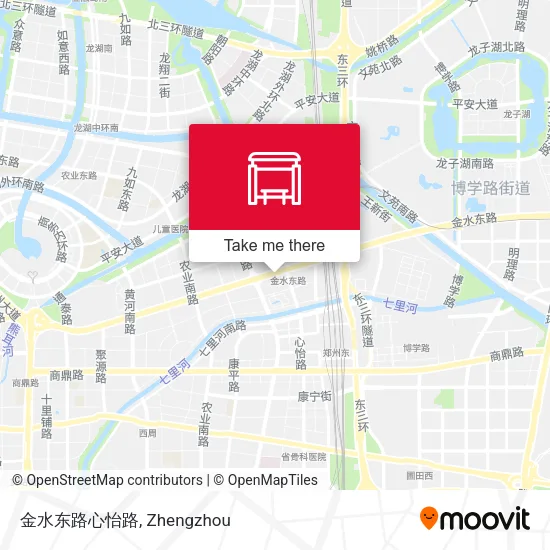 金水东路心怡路 map