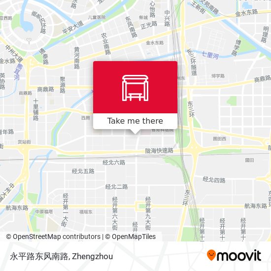 永平路东风南路 map