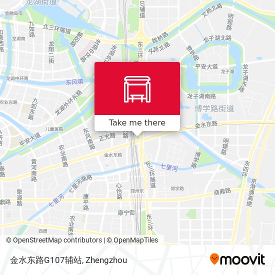 金水东路G107辅站 map