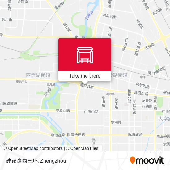 建设路西三环 map