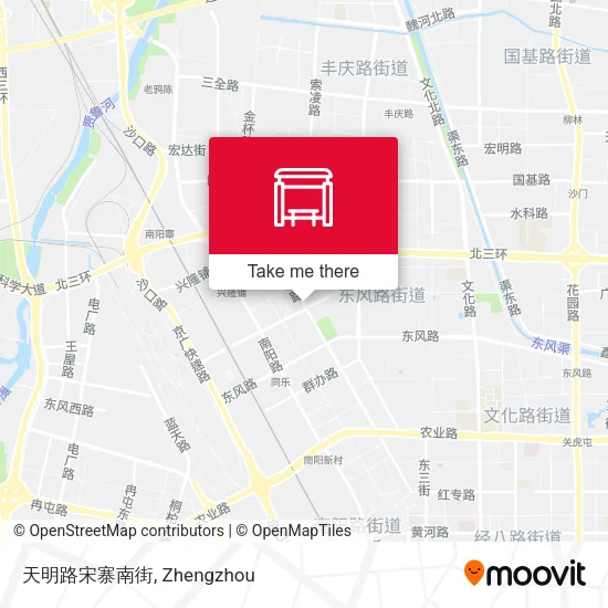 天明路宋寨南街 map