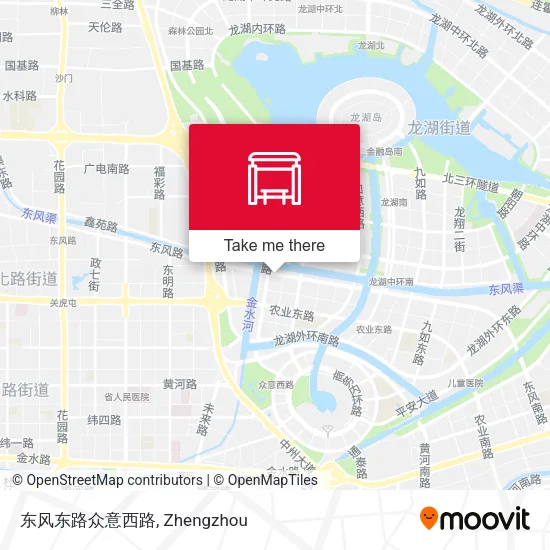 东风东路众意西路 map