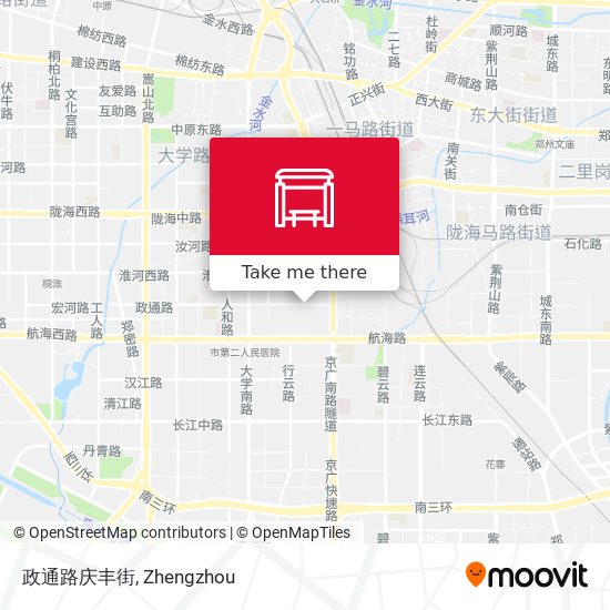 政通路庆丰街 map