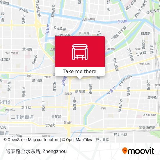 通泰路金水东路 map