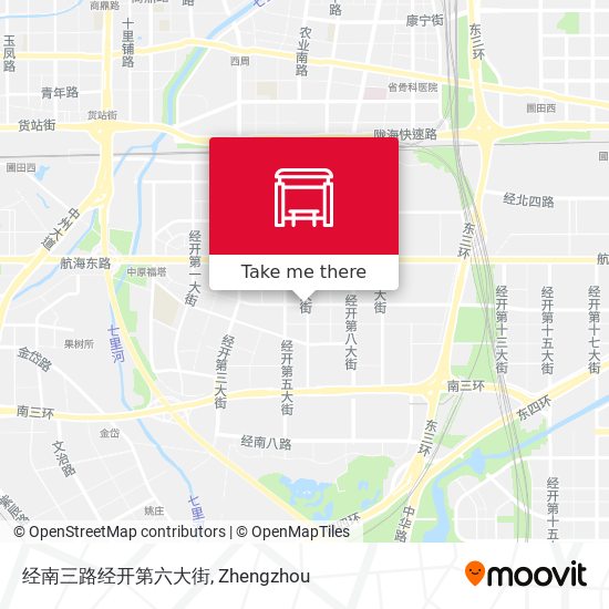 经南三路经开第六大街 map