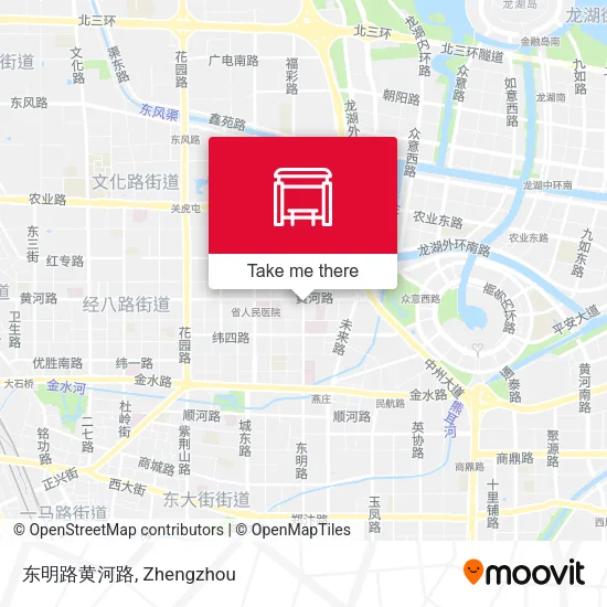 东明路黄河路 map