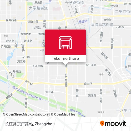 长江路京广路站 map