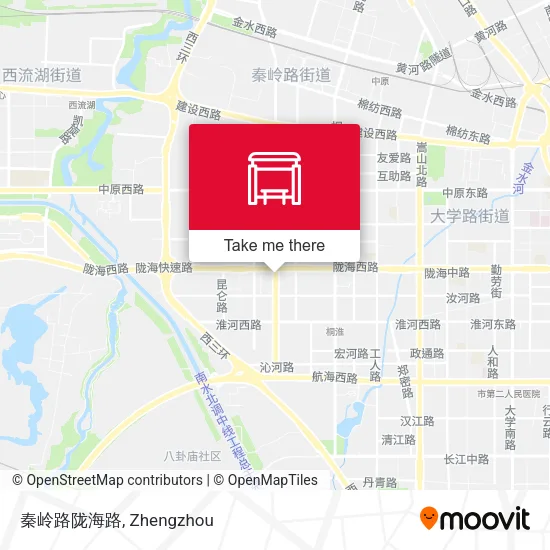 秦岭路陇海路 map