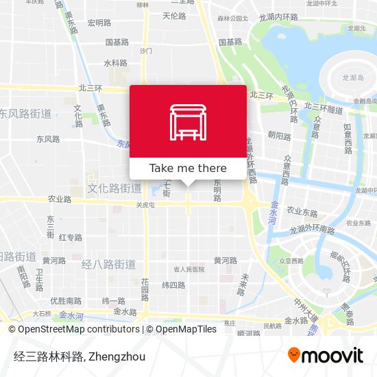 经三路林科路 map