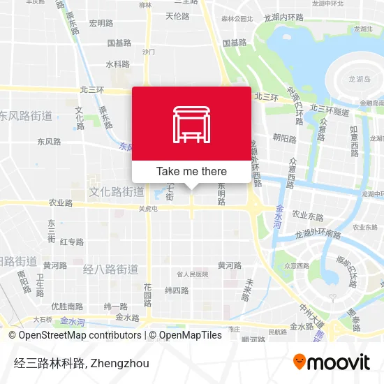 经三路林科路 map