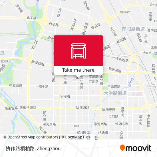 协作路桐柏路 map