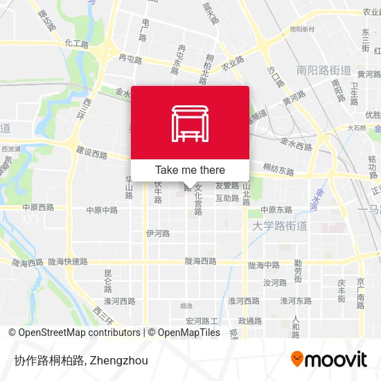 协作路桐柏路 map
