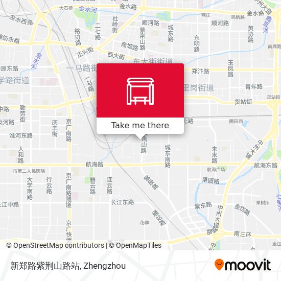 新郑路紫荆山路站 map