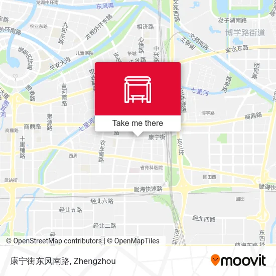 康宁街东风南路 map
