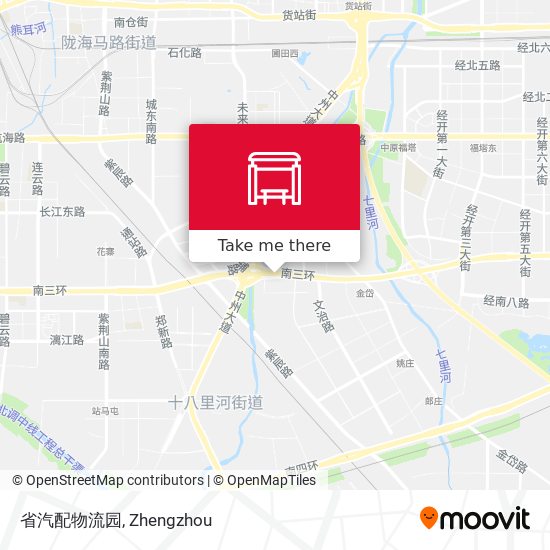 省汽配物流园 map