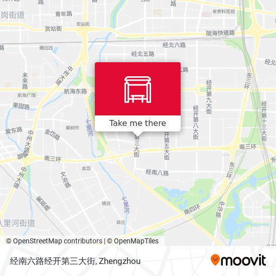 经南六路经开第三大街 map