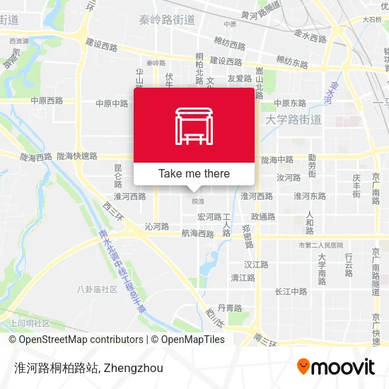 淮河路桐柏路站 map