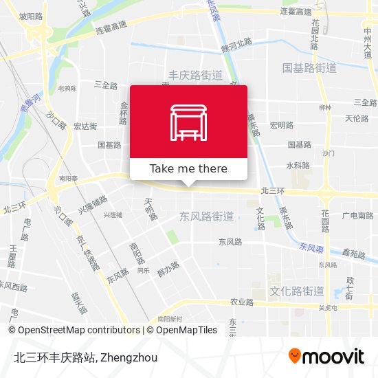 北三环丰庆路站 map