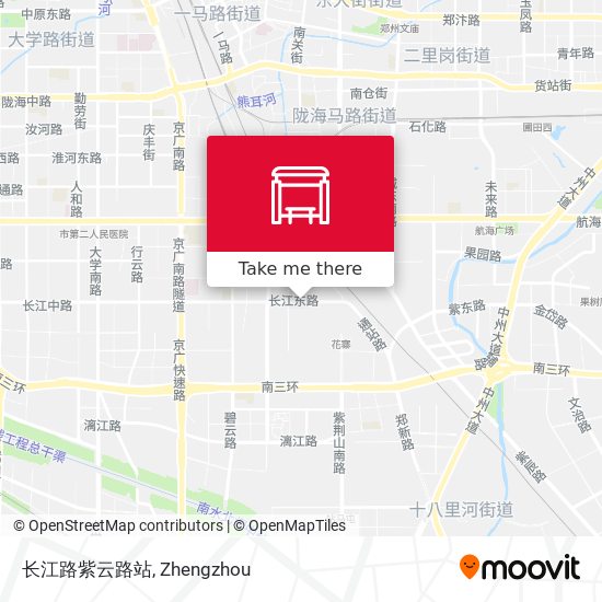 长江路紫云路站 map