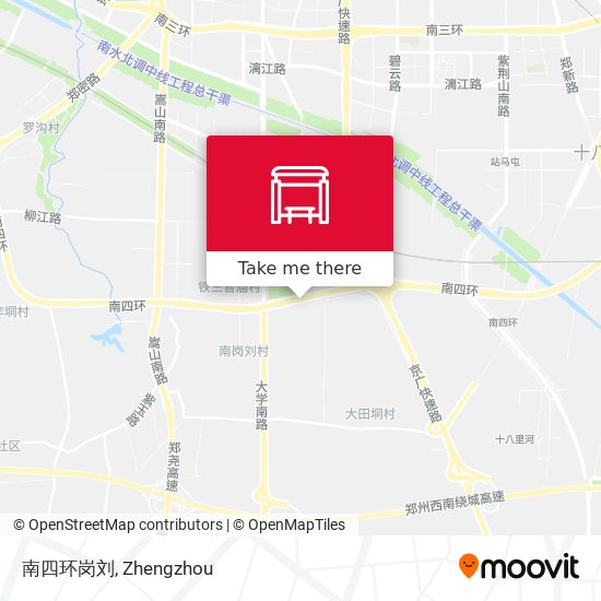 南四环岗刘 map