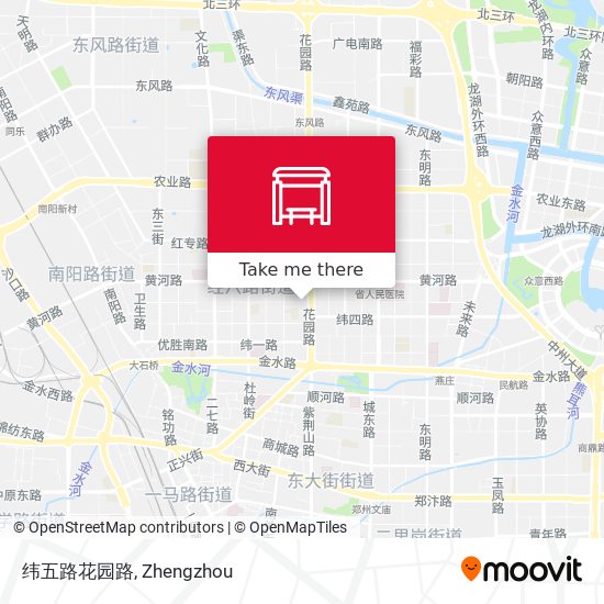 纬五路花园路 map