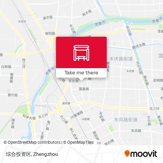综合投资区 map