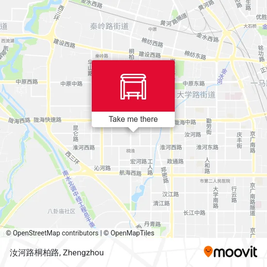 汝河路桐柏路 map