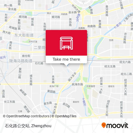 石化路公交站 map