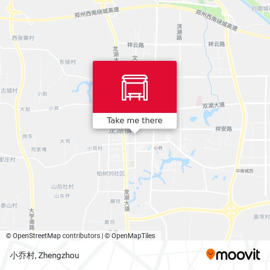 小乔村 map