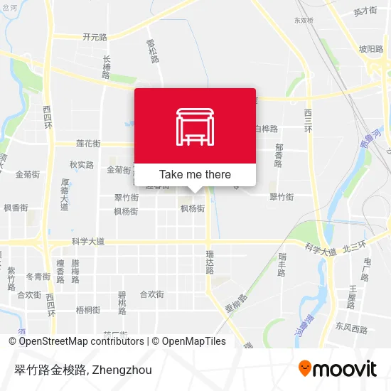 翠竹路金梭路 map
