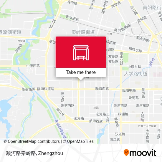 颍河路秦岭路 map