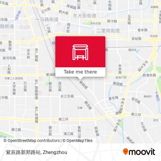 紫辰路新郑路站 map