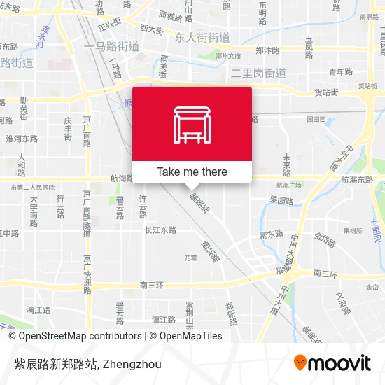 紫辰路新郑路站 map