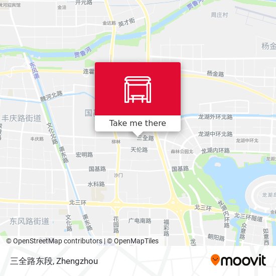 三全路东段 map