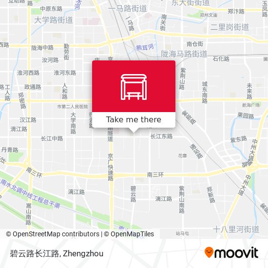 碧云路长江路 map