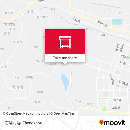 石嘴村委 map