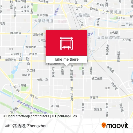华中路西段 map