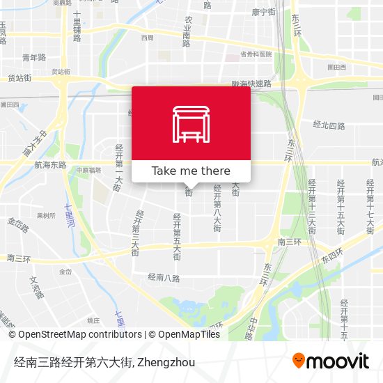 经南三路经开第六大街 map