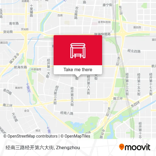 经南三路经开第六大街 map