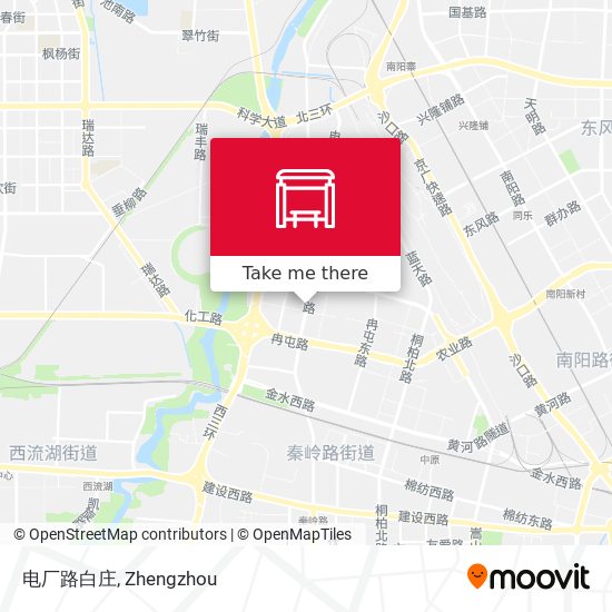 电厂路白庄 map