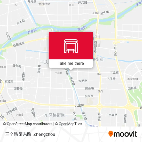 三全路渠东路 map