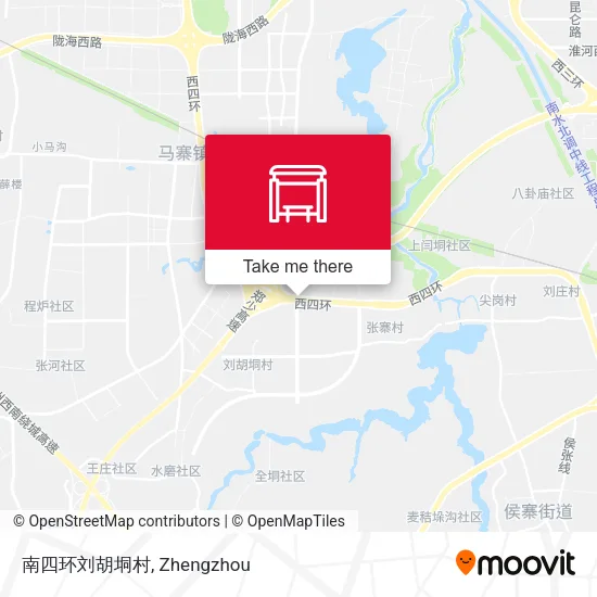 南四环刘胡垌村 map