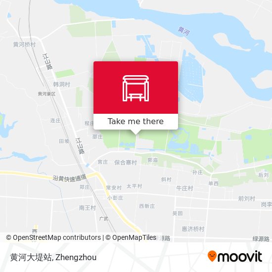 黄河大堤站 map