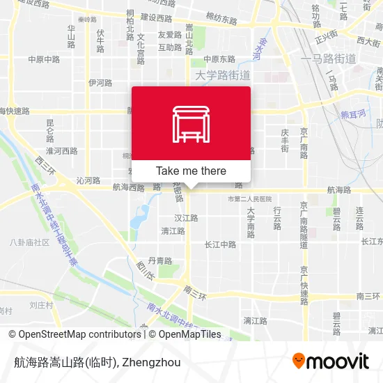 航海路嵩山路(临时) map
