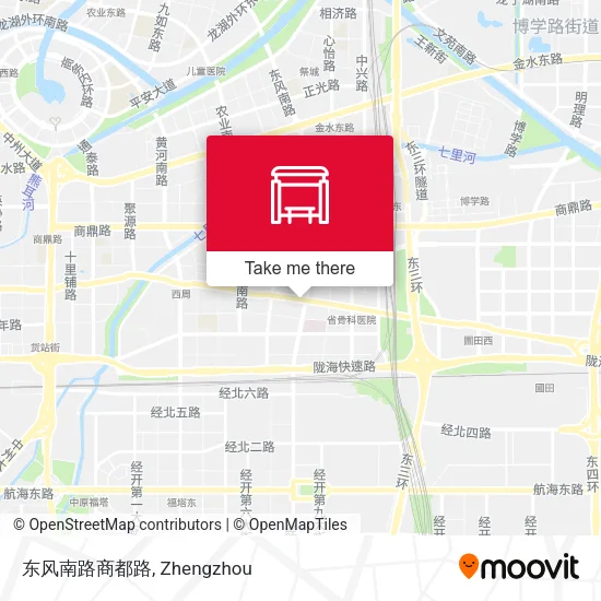 东风南路商都路 map