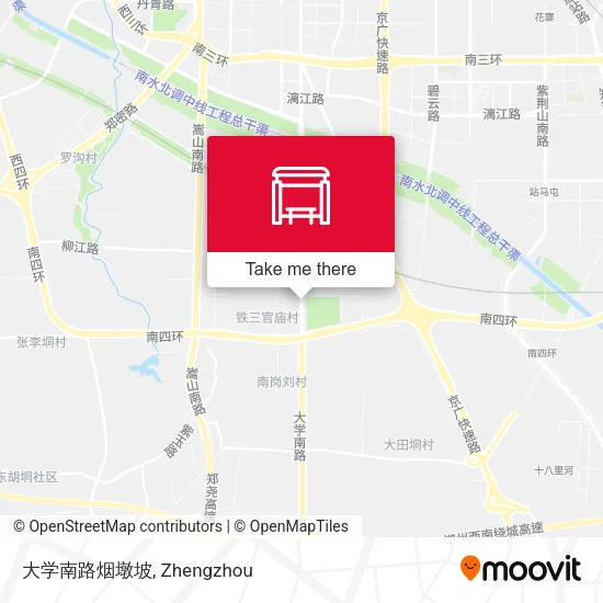 大学南路烟墩坡 map