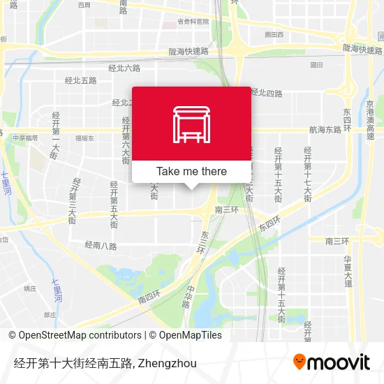 经开第十大街经南五路 map