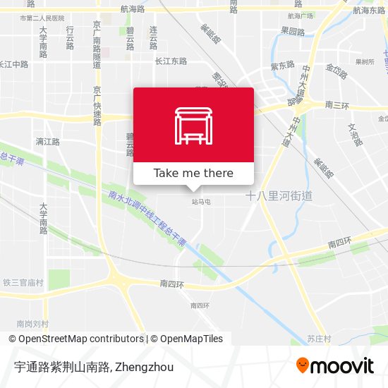 宇通路紫荆山南路 map