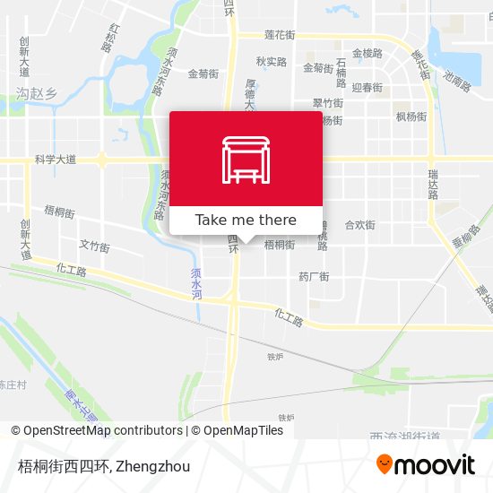 梧桐街西四环 map